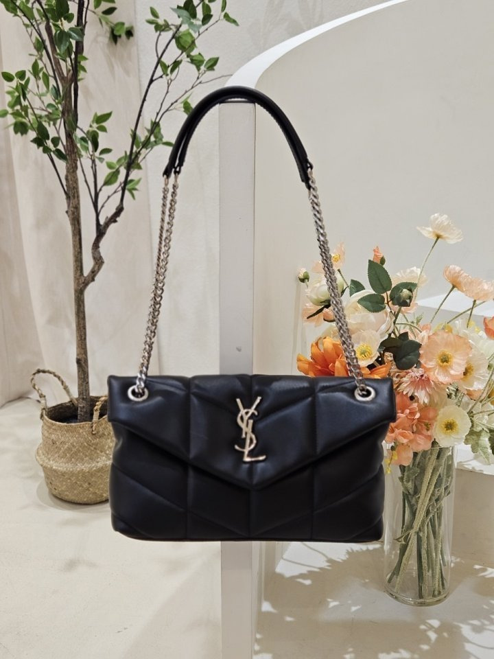 YS 생로랑 루루 푸퍼 은장스몰+지갑2개 