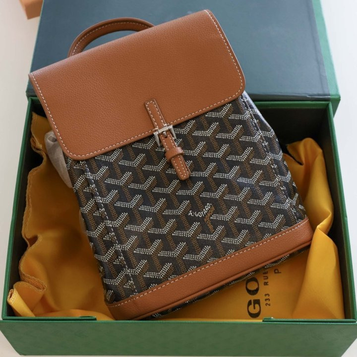 GY 고야드 수입 알핀 알팡 미니 백팩 -브라운-  