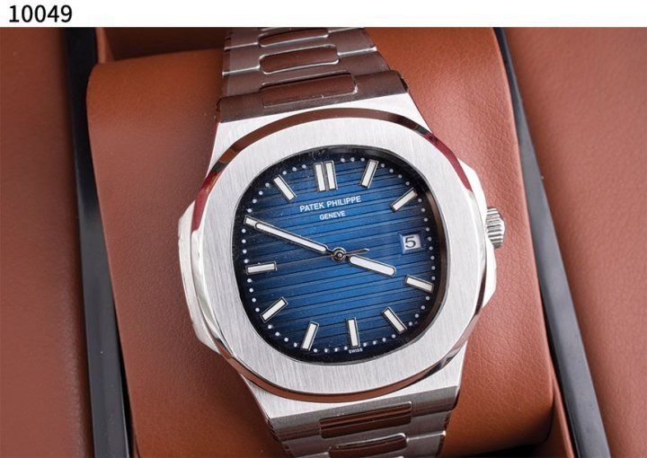 PK 파텍필립 노틸러스 실버 다이얼 