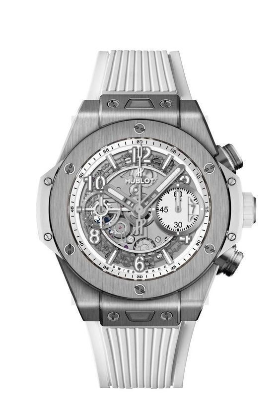 HB 위블로 유니코 빅뱅 화이트 실버 