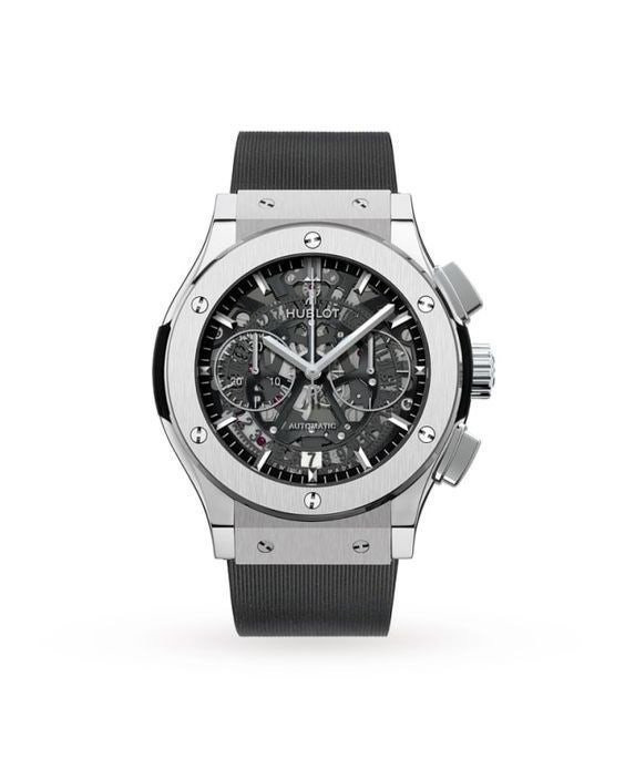 HB 위블로 클래식 퓨전 에어로퓨전 스켈레톤다이얼 