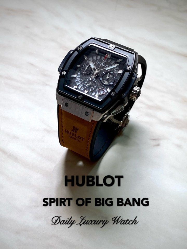 HB 위블로 스피릿 오브 빅뱅 무광 블랙실버 