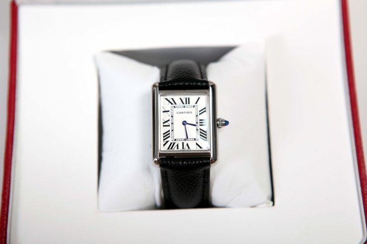 CT 까르띠에 탱크 머스트 드 워치(사이즈 M)