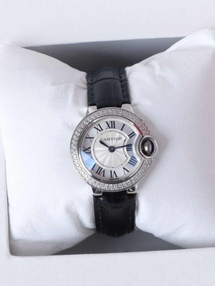 CT 까르띠에 발롱블루 가죽스트랩 