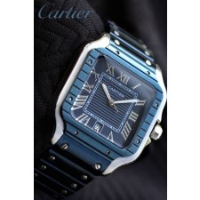 CT 까르띠에 산토스 드 콤비 메탈 