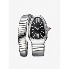 VG 불가리 세르펜티 투보가스 워치 블랙다이아 