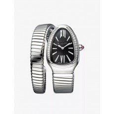 VG 불가리 세르펜티 투보가스 워치 블랙다이아 