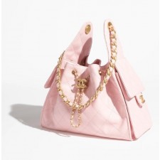 CN 샤넬 25백 뉴 호보백 스몰 시즌백 핑크 캐비어 ✴ 