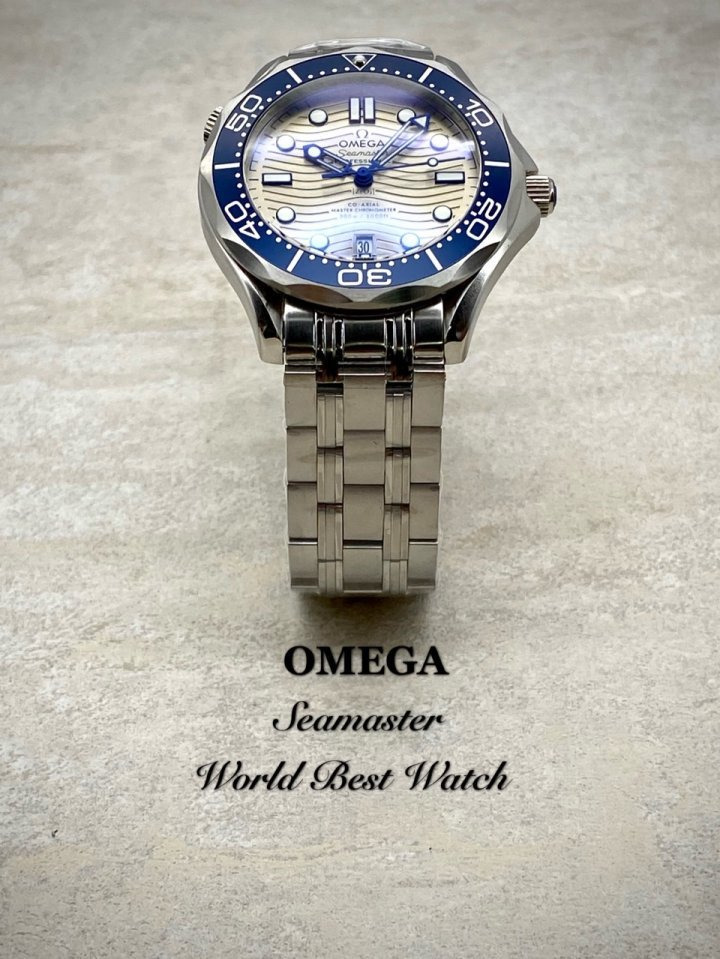 OM 오메가 씨마스터 다이버 300M 그레이다이얼 