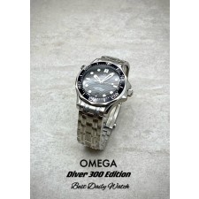 OM 오메가 씨마스터 다이버 300M 블랙다이얼 