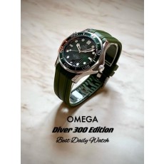 OM 오메가 씨마스터 다이버 300M 그린다이얼 
