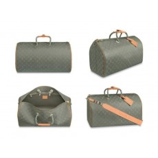 LV 루이비통 킴존스 모노그램 코스모스 그레이 티타늄 키폴 