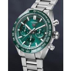 TH 태그호이어 까레라 칼리브 02 스포츠 그린다이얼 