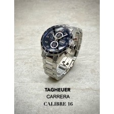 TH 태그호이어 까레라 데이데이트 크로노그래프 블랙다이얼 