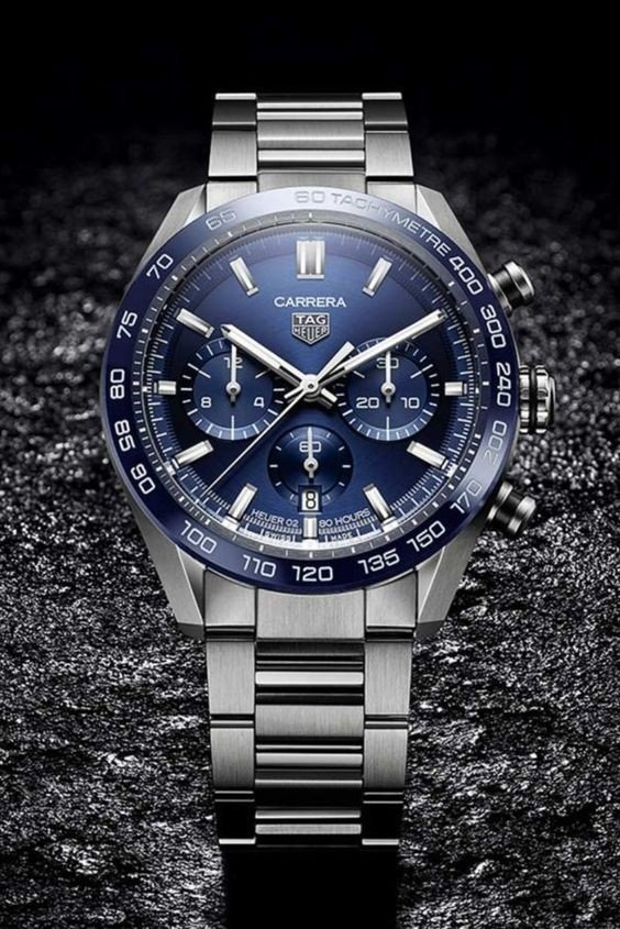 TH 태그호이어 까레라 칼리브 02 스포츠 블루다이얼 