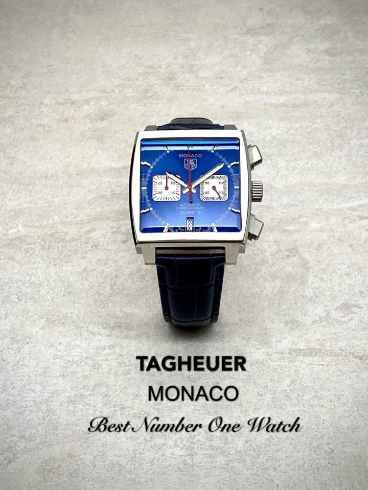 TH 태그호이어 모나코 칼리버12 크로노그래프 