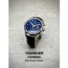 TH 태그호이어 까레라 헤리티지 블루헨즈 블랙다이얼 