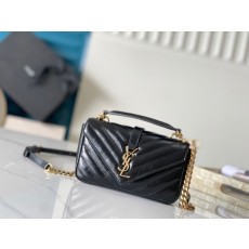 YS 생로랑 [최상급] 컬리지 미니 체인 숄더백 