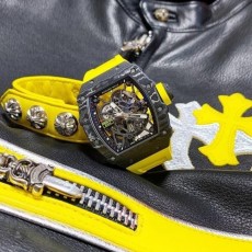 RM 리차드밀 RM35-02 (최고급) 블랙카본 라파엘 나달 스켈레톤 (옐로우스트랩) 