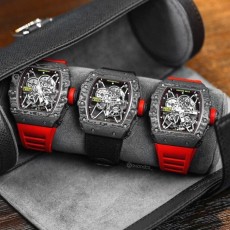 RM 리차드밀 RM35-02 (최고급) 블랙카본 라파엘 나달 스켈레톤 (레드스트랩) 