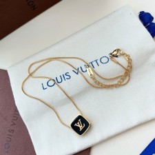 LV 루이비통 사각양면 팬던트 목걸이 