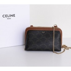 YS 생로랑 자수 체인 클러치 