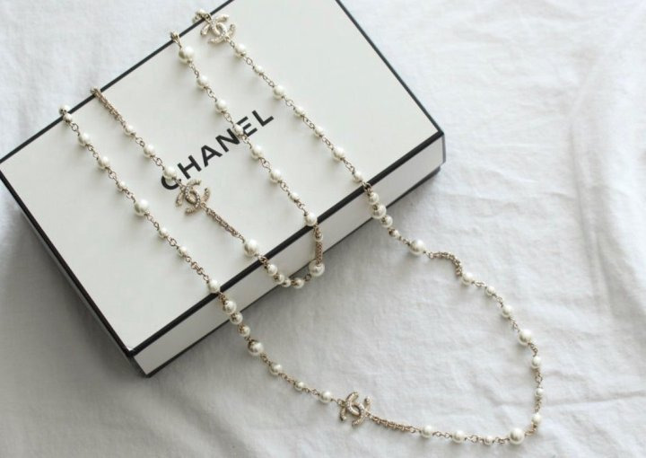 LV 루이비통 롱 두줄 목걸이 