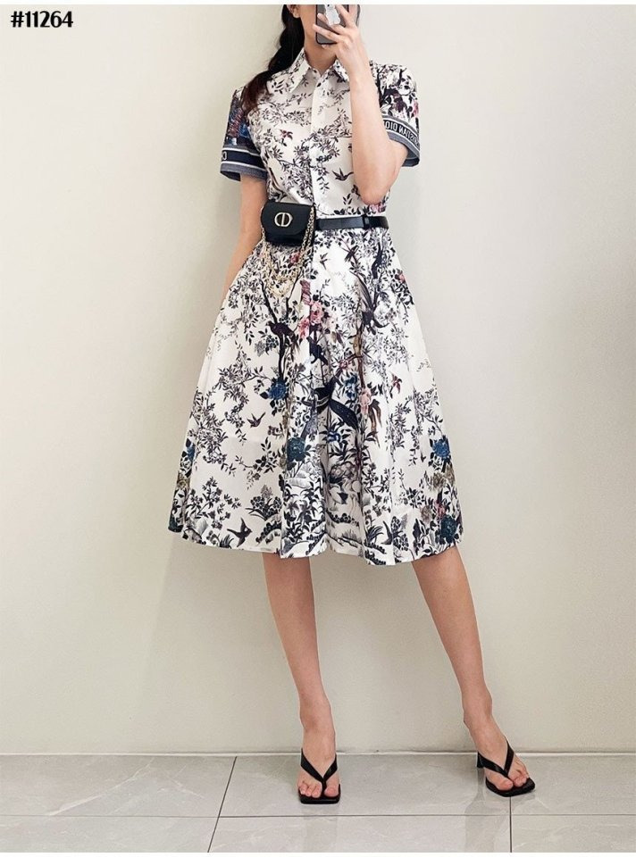 DO 디올 벨트가방 원피스 