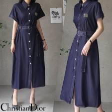 DO 디올 데님 원피스(벨트포함)