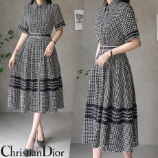 DO 디올 나비 원피스(벨트포함) 