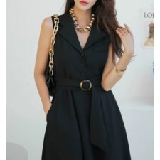 DO 디올 민소매 쉬폰 원피스(5119) 