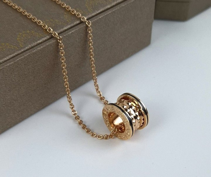 VG 불가리 비제로원 네크리스 블랙 세라믹 목걸이 