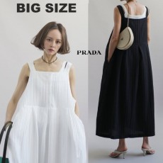 PD 프라다 플리츠 롱 원피스 