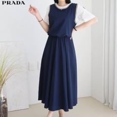 PD 프라다 브이이중 원피스 