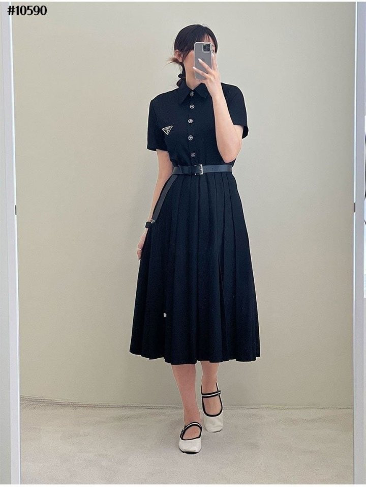 PD 프라다 기본 원피스(벨트포함) 