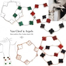 VC 반클리프 꽃잎 여럿 팔찌 