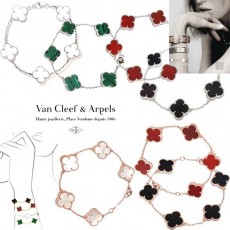 VC 반클리프 꽃잎 여럿 팔찌 