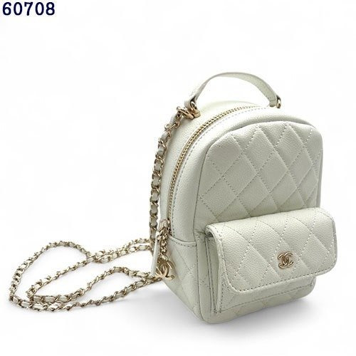 CN 샤넬 25ss 크루즈  캐비어 탑핸들 미니 백팩