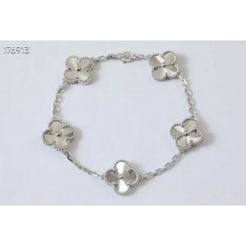 VC 반클리프 알함브라 5모티브 팔찌 (실버) 