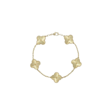 VC 반클리프 알함브라 5모티브 팔찌 (골드) 