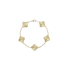 VC 반클리프 알함브라 5모티브 팔찌 (골드) 