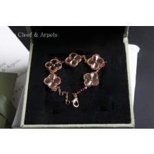 VC 반클리프 알함브라 5모티브 팔찌 (핑크골드) 