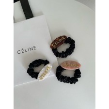 CL 셀린느 자개 머리핀 곱창밴드   