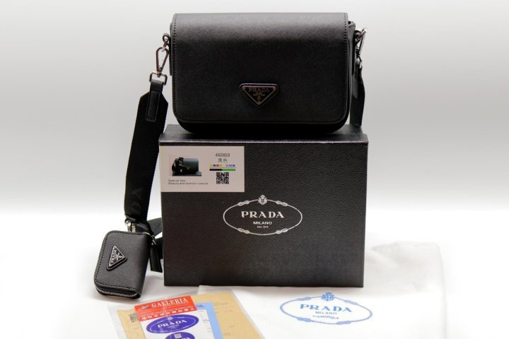 PD 프라다 가방 사피아노 가죽 숄더백 크로스백 미니백 