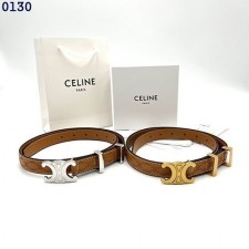 CL 셀린느 트리옹프 가죽 여성벨트 (카멜)? 