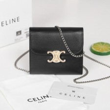 CL 셀린느  3단 반지갑 크로스 
