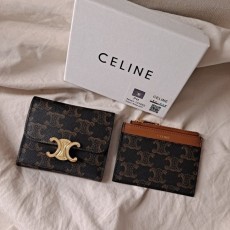 CL 셀린느 3단반지갑+동전 지갑 세트 
