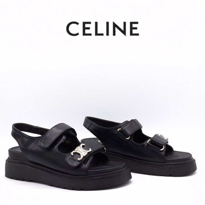 CL 셀린느 여성 로고 샌들