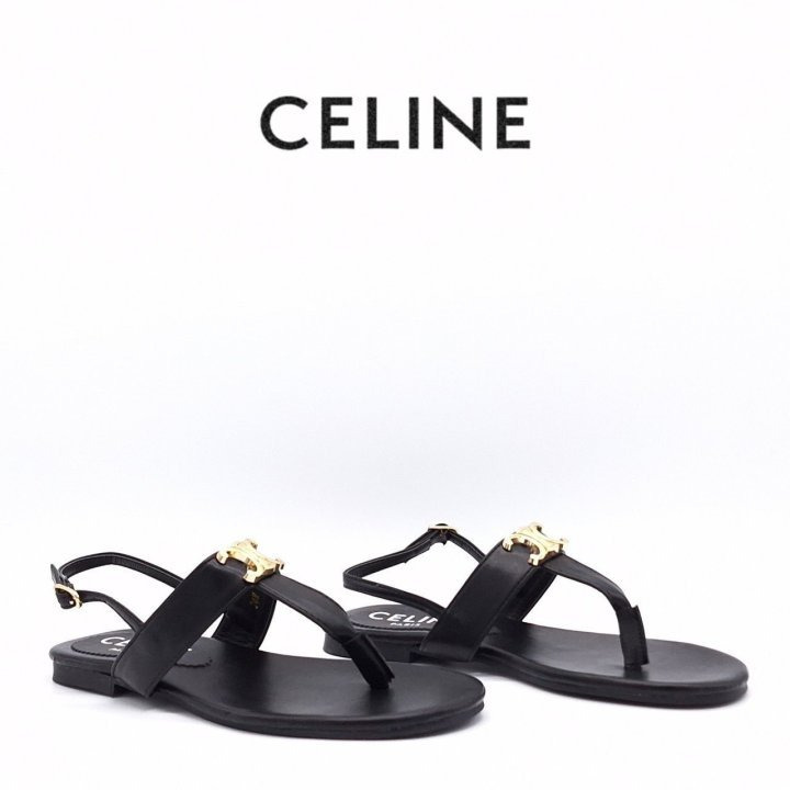 CL 셀린느 여성 타이야 플랫 샌들