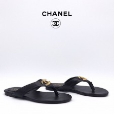 CL 셀린느 여성 체인 CC로고 T스트랩 슬리퍼